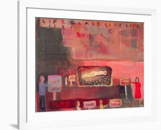 Life Class III, 1999-Albert Herbert-Framed Giclee Print