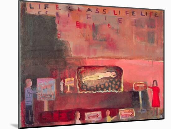 Life Class III, 1999-Albert Herbert-Mounted Giclee Print