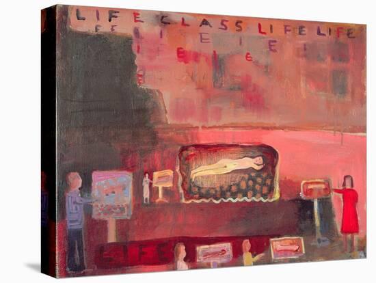 Life Class III, 1999-Albert Herbert-Stretched Canvas