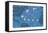 Life Cycle of a North Atlantic Hurricane. Tropical Cyclone, Atmosphere, Climate, Earth Sciences-Encyclopaedia Britannica-Framed Stretched Canvas