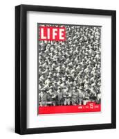 LIFE Dodgertown Rookies 1948-null-Framed Art Print