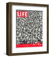 LIFE Dodgertown Rookies 1948-null-Framed Art Print