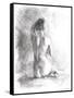 Life Drawing I-Ethan Harper-Framed Stretched Canvas