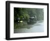 Life During the Monsoon Rains, Kerala, India-Balan Madhavan-Framed Photographic Print