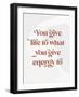 Life Energy-Beth Cai-Framed Giclee Print