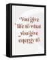 Life Energy-Beth Cai-Framed Stretched Canvas