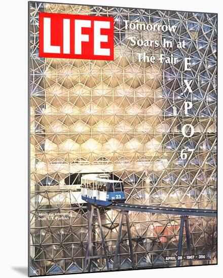 LIFE Expo 1967 Montreal-null-Mounted Art Print
