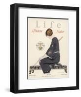 Life, Fashion, Shorter Skirts 1924-Coles Phillips-Framed Art Print
