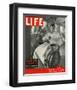 LIFE George Lott wounded Soldier-null-Framed Art Print