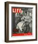 LIFE George Lott wounded Soldier-null-Framed Art Print