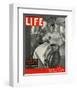 LIFE George Lott wounded Soldier-null-Framed Art Print