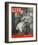 LIFE George Lott wounded Soldier-null-Framed Art Print