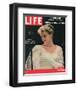 LIFE Grace Kelly wedding dress-null-Framed Art Print