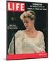 LIFE Grace Kelly wedding dress-null-Mounted Art Print