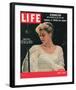 LIFE Grace Kelly wedding dress-null-Framed Art Print