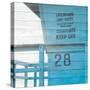 Life Guard Beach Shack-Susan Bryant-Stretched Canvas