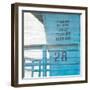 Life Guard Beach Shack-Susan Bryant-Framed Photographic Print