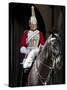Life Guard One of the Household Cavalry Regiments on Sentry Duty, London, England, United Kingdom-Walter Rawlings-Stretched Canvas