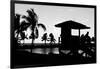 Life Guard Station at Sunset - Miami - Florida-Philippe Hugonnard-Framed Photographic Print