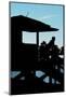 Life Guard Station at Sunset - Miami - Florida-Philippe Hugonnard-Mounted Photographic Print