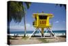 Life Guard Station, Dt Fleming Beach Park, Kapalua, Maui, Hawaii, USA-Roddy Scheer-Stretched Canvas