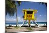 Life Guard Station, Dt Fleming Beach Park, Kapalua, Maui, Hawaii, USA-Roddy Scheer-Mounted Photographic Print