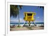 Life Guard Station, Dt Fleming Beach Park, Kapalua, Maui, Hawaii, USA-Roddy Scheer-Framed Photographic Print