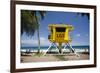 Life Guard Station, Dt Fleming Beach Park, Kapalua, Maui, Hawaii, USA-Roddy Scheer-Framed Photographic Print