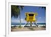 Life Guard Station, Dt Fleming Beach Park, Kapalua, Maui, Hawaii, USA-Roddy Scheer-Framed Photographic Print