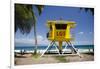 Life Guard Station, Dt Fleming Beach Park, Kapalua, Maui, Hawaii, USA-Roddy Scheer-Framed Photographic Print