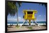 Life Guard Station, Dt Fleming Beach Park, Kapalua, Maui, Hawaii, USA-Roddy Scheer-Framed Photographic Print