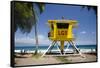 Life Guard Station, Dt Fleming Beach Park, Kapalua, Maui, Hawaii, USA-Roddy Scheer-Framed Stretched Canvas