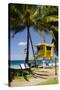 Life Guard Station, Dt Fleming Beach Park, Kapalua, Maui, Hawaii, USA-Roddy Scheer-Stretched Canvas