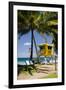 Life Guard Station, Dt Fleming Beach Park, Kapalua, Maui, Hawaii, USA-Roddy Scheer-Framed Photographic Print