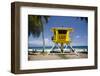 Life Guard Station, Dt Fleming Beach Park, Kapalua, Maui, Hawaii, USA-Roddy Scheer-Framed Photographic Print