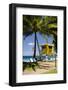 Life Guard Station, Dt Fleming Beach Park, Kapalua, Maui, Hawaii, USA-Roddy Scheer-Framed Photographic Print