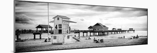 Life Guard Station - Florida Beach-Philippe Hugonnard-Mounted Photographic Print