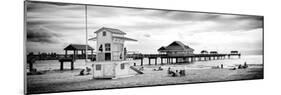 Life Guard Station - Florida Beach-Philippe Hugonnard-Mounted Photographic Print