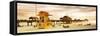 Life Guard Station - Florida Beach-Philippe Hugonnard-Framed Stretched Canvas