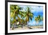 Life Guard Station IV - In the Style of Oil Painting-Philippe Hugonnard-Framed Giclee Print