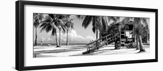 Life Guard Station - Miami Beach - Florida-Philippe Hugonnard-Framed Premium Photographic Print