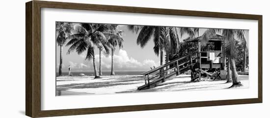 Life Guard Station - Miami Beach - Florida-Philippe Hugonnard-Framed Photographic Print