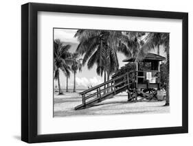 Life Guard Station - Miami - Florida-Philippe Hugonnard-Framed Photographic Print