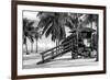 Life Guard Station - Miami - Florida-Philippe Hugonnard-Framed Photographic Print