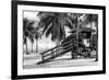 Life Guard Station - Miami - Florida-Philippe Hugonnard-Framed Photographic Print