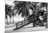 Life Guard Station - Miami - Florida-Philippe Hugonnard-Mounted Photographic Print