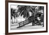 Life Guard Station - Miami - Florida-Philippe Hugonnard-Framed Photographic Print