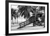 Life Guard Station - Miami - Florida-Philippe Hugonnard-Framed Photographic Print