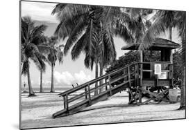 Life Guard Station - Miami - Florida-Philippe Hugonnard-Mounted Photographic Print