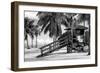 Life Guard Station - Miami - Florida-Philippe Hugonnard-Framed Photographic Print